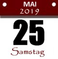 Samstag, 25. Mai 2019