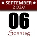 Dimanche, 6 septembre 2020