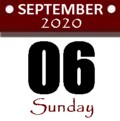 Sunday, September 6, 2020