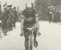 Charly Gaul vainqueur sur le Monte Bondone