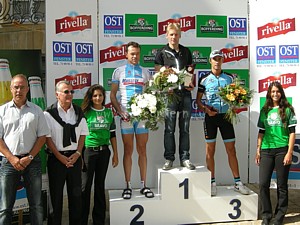 Podium der La 21me Charly Gaul B: Gonda, Schroen, Melon