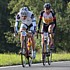 Jens Volkmann et Bob Adriansens se sont chapps ds le dbut de course